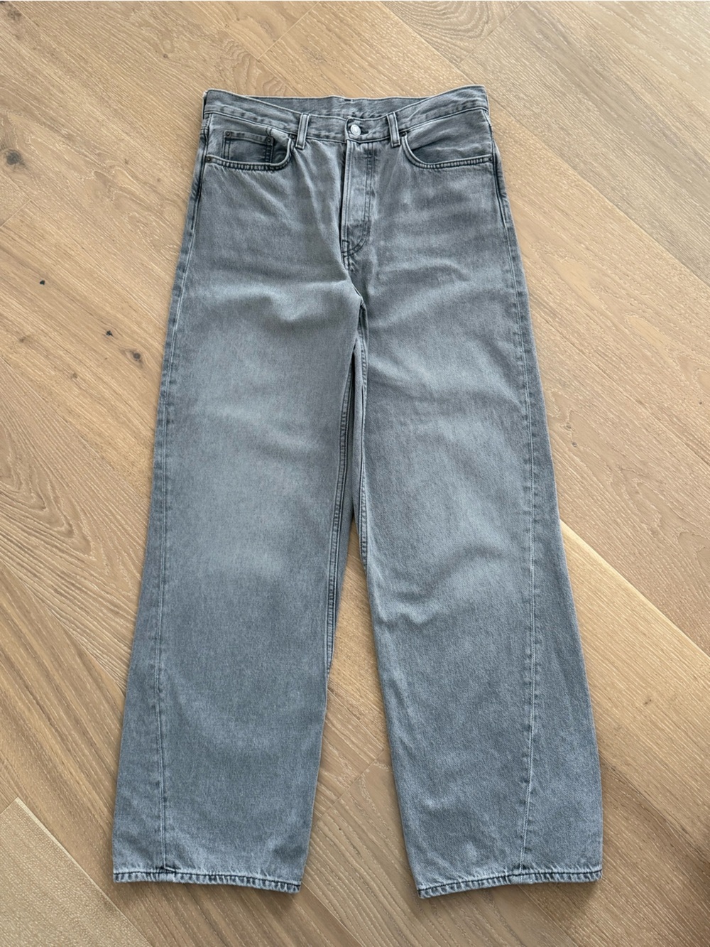 COS Gray Boyfriend Jeans
